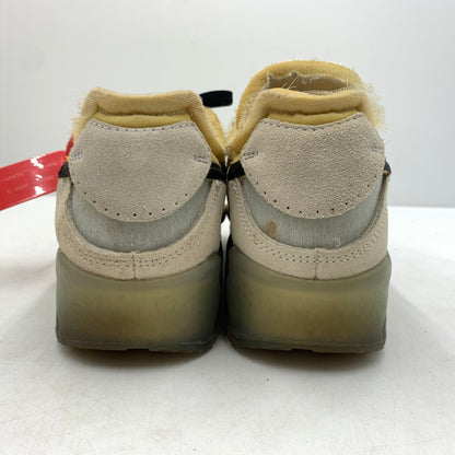 【現状渡し品】【メンズ】 NIKE ナイキ × OFF-WHITE オフホワイト 別注 コラボ THE TEN AIR MAX 90 AA7293-100 エアマックス90 スニーカー 靴 160-260618-ko-13-tei サイズ：28cm カラー：ベージュ 万代Net店