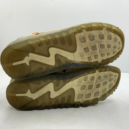【現状渡し品】【メンズ】 NIKE ナイキ × OFF-WHITE オフホワイト 別注 コラボ THE TEN AIR MAX 90 AA7293-100 エアマックス90 スニーカー 靴 160-260618-ko-13-tei サイズ：28cm カラー：ベージュ 万代Net店