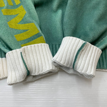 【中古品】【メンズ】 SUPREME シュプリーム 25SS DAMIEN HIRST SWEATER ダミアン・ハースト セーター 長袖 トップス ニット 149-260506-yo-07-tei サイズ：M カラー：グリーン 万代Net店