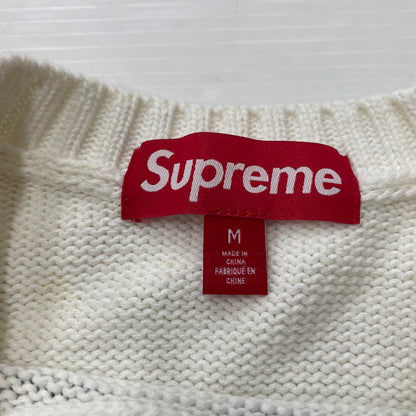 【中古品】【メンズ】 SUPREME シュプリーム 25SS DAMIEN HIRST SWEATER ダミアン・ハースト セーター 長袖 トップス ニット 149-260506-yo-07-tei サイズ：M カラー：グリーン 万代Net店