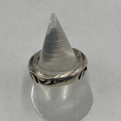 【中古品】【メンズ】 BIGHAND ビッグハンド SUN付き アラベスクリング アクセサリー 刻印 2005 No8132 191-260511-ks-15-tei サイズ：14 カラー：シルバー 14号 万代Net店