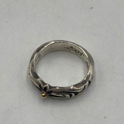 【中古品】【メンズ】 BIGHAND ビッグハンド SUN付き アラベスクリング アクセサリー 刻印 2005 No8132 191-260511-ks-15-tei サイズ：14 カラー：シルバー 14号 万代Net店