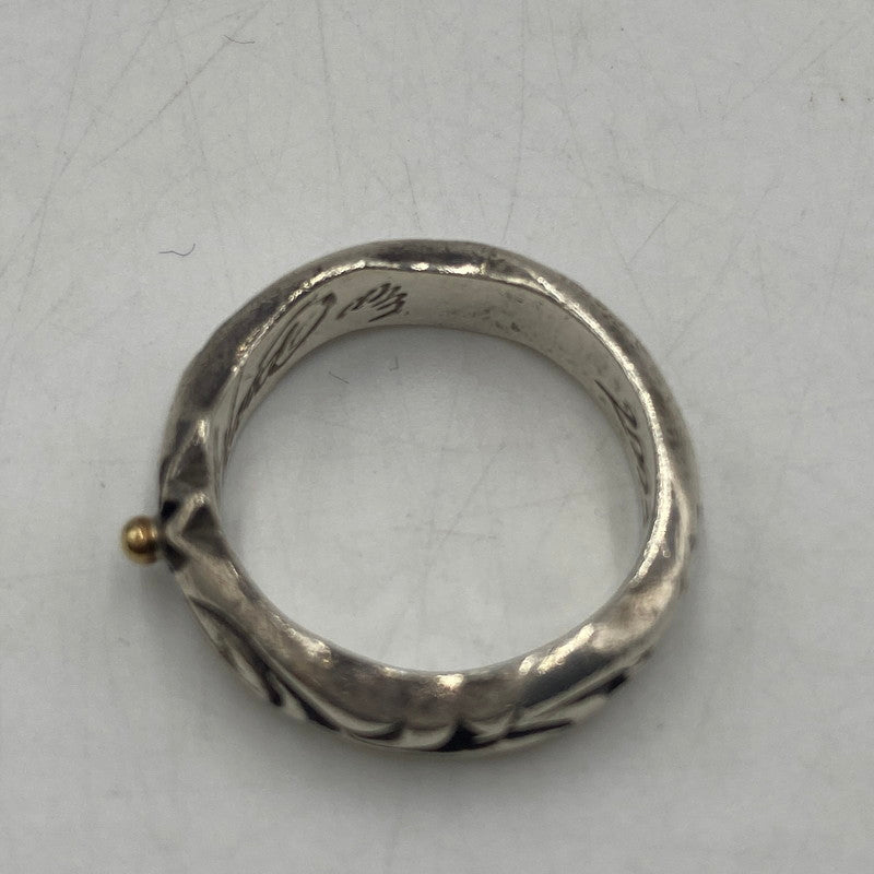 【中古品】【メンズ】 BIGHAND ビッグハンド SUN付き アラベスクリング アクセサリー 刻印 2005 No8132 191-260511-ks-15-tei サイズ：14 カラー：シルバー 14号 万代Net店