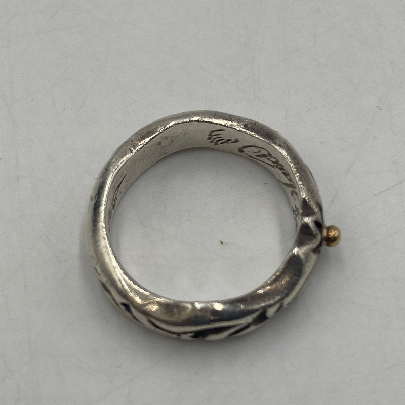 【中古品】【メンズ】 BIGHAND ビッグハンド SUN付き アラベスクリング アクセサリー 刻印 2005 No8132 191-260511-ks-15-tei サイズ：14 カラー：シルバー 14号 万代Net店