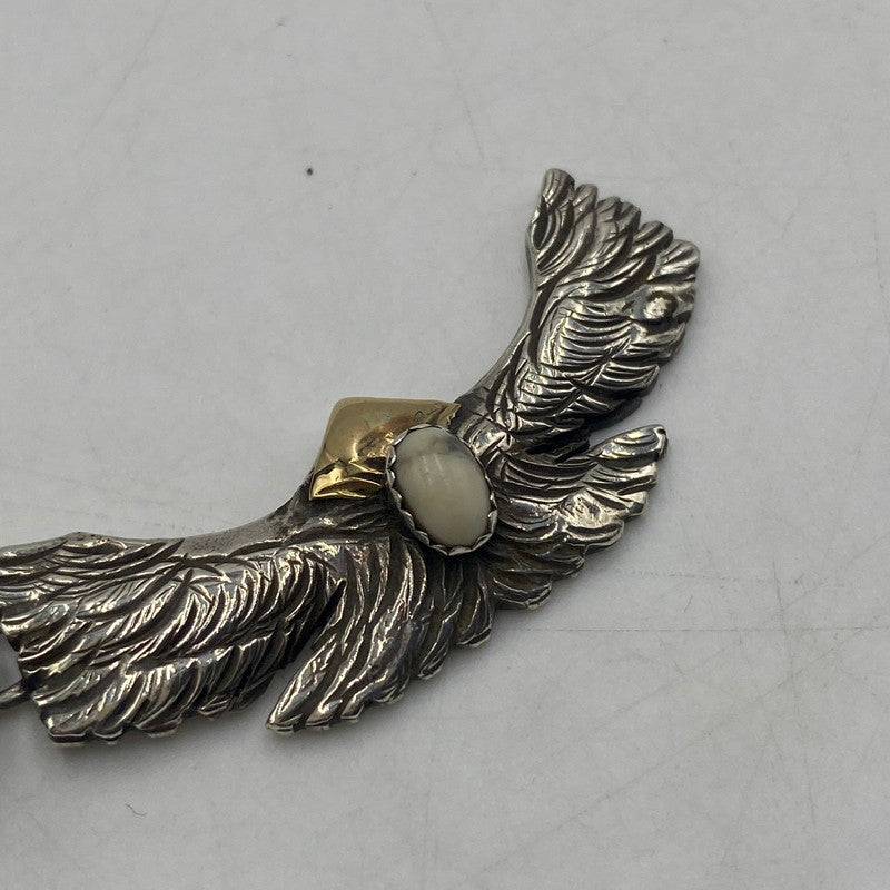 【中古品】【メンズ】 BIGHAND ビッグハンド 頭金イーグルトップ アクセサリー ペンダントトップ 刻印 2009 No4222 191-260511-ks-16-tei カラー：シルバー 万代Net店