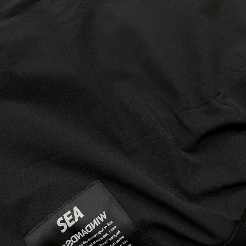 【中古品】【メンズ】 WINDANDSEA ウィンダンシー 22AW SWITCH TECH CREW NECK WDS-O-TECH-23-Q2-CS-01 スイッチ テック クルーネック ライトアウター 142-260507-ks-06-tei サイズ：XL カラー：ブラック 万代Net店