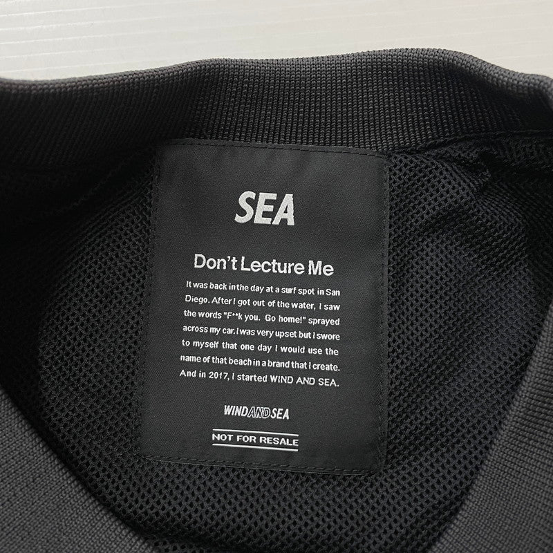【中古品】【メンズ】 WINDANDSEA ウィンダンシー 22AW SWITCH TECH CREW NECK WDS-O-TECH-23-Q2-CS-01 スイッチ テック クルーネック ライトアウター 142-260507-ks-06-tei サイズ：XL カラー：ブラック 万代Net店