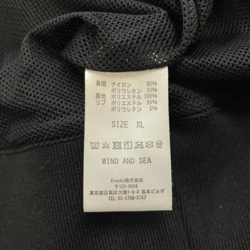 【中古品】【メンズ】 WINDANDSEA ウィンダンシー 22AW SWITCH TECH CREW NECK WDS-O-TECH-23-Q2-CS-01 スイッチ テック クルーネック ライトアウター 142-260507-ks-06-tei サイズ：XL カラー：ブラック 万代Net店