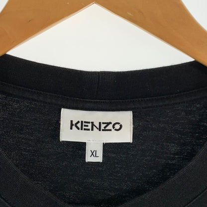 【中古品】【メンズ】 KENZO FA55TS0504YA BLACK CLASSIC TIGER HEAD GRAPHIC TEE ケンゾー ブラッククラシックタイガーヘッド 半袖Tシャツ カットソー ブランド 古着 140-260614-gm-29-fuz サイズ：XL カラー：ブラック 万代Net店
