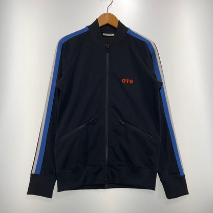 【中古品】【メンズ】 ONITSUKA TIGER オニツカタイガー TRACK TOP 2183A084 トラックトップ ライトアウター トラックジャケット ジャージ 148-260826-yo-13-teih サイズ：M カラー：ブラックブルー 万代Net店