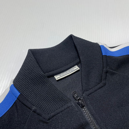 【中古品】【メンズ】 ONITSUKA TIGER オニツカタイガー TRACK TOP 2183A084 トラックトップ ライトアウター トラックジャケット ジャージ 148-260826-yo-13-teih サイズ：M カラー：ブラックブルー 万代Net店