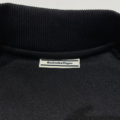 【中古品】【メンズ】 ONITSUKA TIGER オニツカタイガー TRACK TOP 2183A084 トラックトップ ライトアウター トラックジャケット ジャージ 148-260826-yo-13-teih サイズ：M カラー：ブラックブルー 万代Net店