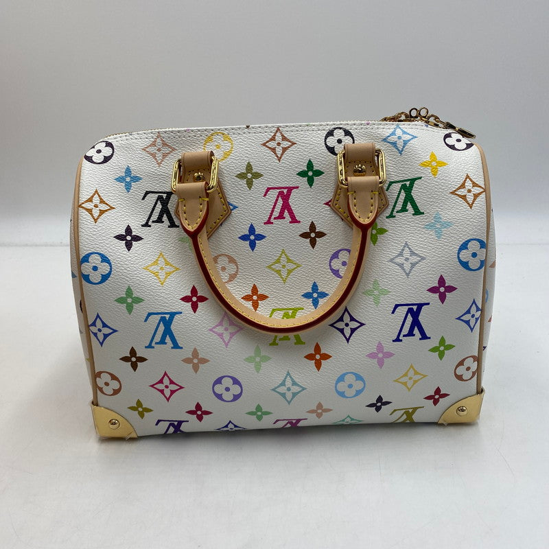【中古品】【レディース】 LOUIS VUITTON ルイ・ヴィトン × Takashi Murakami 村上隆 別注 コラボ SPEEDY BANDOULIERE M13085 スピーディ・バンドリエール ハンドバッグ 鞄 ショルダーバッグ 179-260511-ks-01-tei サイズ：箱付き カラー：モノグラム 万代Net店