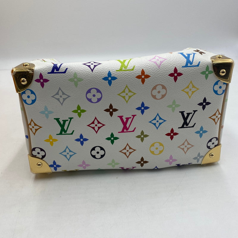 【中古品】【レディース】 LOUIS VUITTON ルイ・ヴィトン × Takashi Murakami 村上隆 別注 コラボ SPEEDY BANDOULIERE M13085 スピーディ・バンドリエール ハンドバッグ 鞄 ショルダーバッグ 179-260511-ks-01-tei サイズ：箱付き カラー：モノグラム 万代Net店