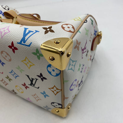 【中古品】【レディース】 LOUIS VUITTON ルイ・ヴィトン × Takashi Murakami 村上隆 別注 コラボ SPEEDY BANDOULIERE M13085 スピーディ・バンドリエール ハンドバッグ 鞄 ショルダーバッグ 179-260511-ks-01-tei サイズ：箱付き カラー：モノグラム 万代Net店