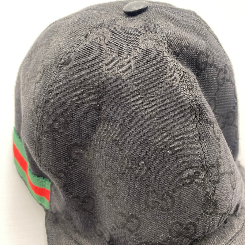 【中古品】【メンズ】 GUCCI グッチ GG BASEBALL CAP 200035 GGキャンバス ベースボールキャップ 帽子 182-260529-ks-09-tei サイズ：L 万代Net店