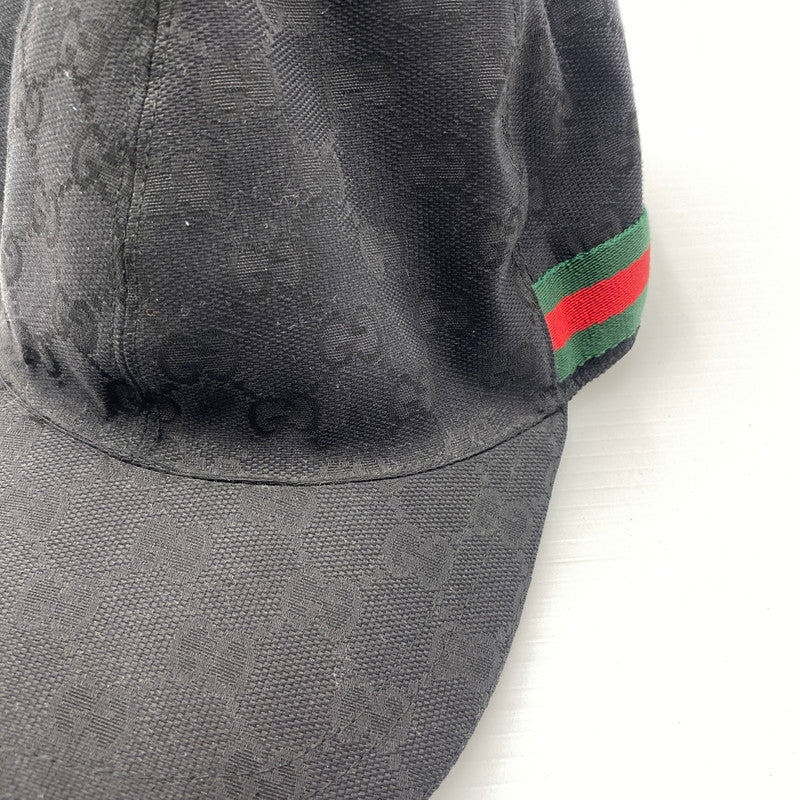 【中古品】【メンズ】 GUCCI グッチ GG BASEBALL CAP 200035 GGキャンバス ベースボールキャップ 帽子 182-260529-ks-09-tei サイズ：L 万代Net店