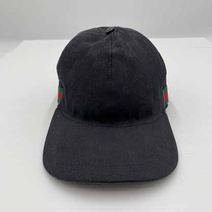 【中古品】【メンズ】 GUCCI グッチ GG BASEBALL CAP 200035 GGキャンバス ベースボールキャップ 帽子 182-260529-ks-09-tei サイズ：L 万代Net店