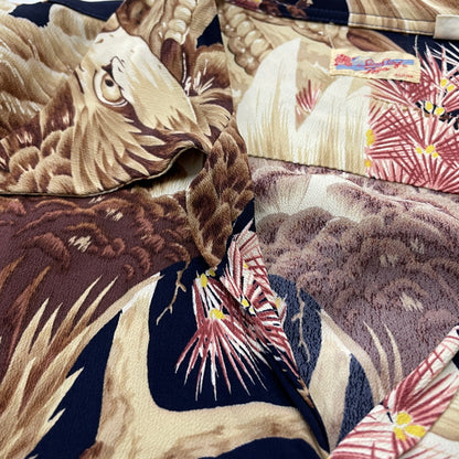 【現状渡し品】【メンズ】 SUNSURF サンサーフ ALOHA SHIRT M32873 アロハシャツ 半袖 トップス 145-260507-ks-17-tei サイズ：L/※内タグ印字消え カラー：総柄 万代Net店
