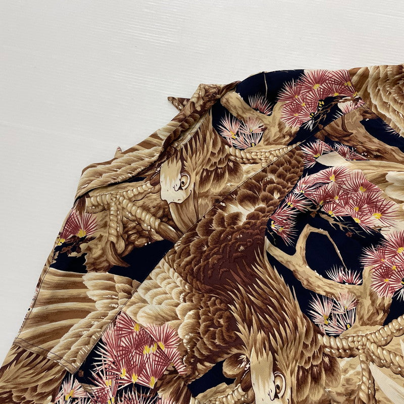 【現状渡し品】【メンズ】 SUNSURF サンサーフ ALOHA SHIRT M32873 アロハシャツ 半袖 トップス 145-260507-ks-17-tei サイズ：L/※内タグ印字消え カラー：総柄 万代Net店