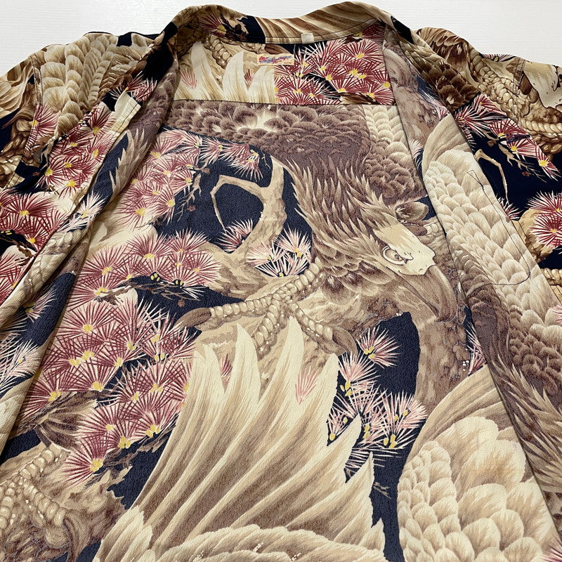 【現状渡し品】【メンズ】 SUNSURF サンサーフ ALOHA SHIRT M32873 アロハシャツ 半袖 トップス 145-260507-ks-17-tei サイズ：L/※内タグ印字消え カラー：総柄 万代Net店
