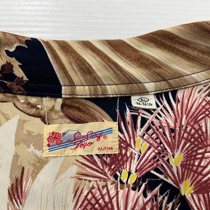 【現状渡し品】【メンズ】 SUNSURF サンサーフ ALOHA SHIRT M32873 アロハシャツ 半袖 トップス 145-260507-ks-17-tei サイズ：L/※内タグ印字消え カラー：総柄 万代Net店