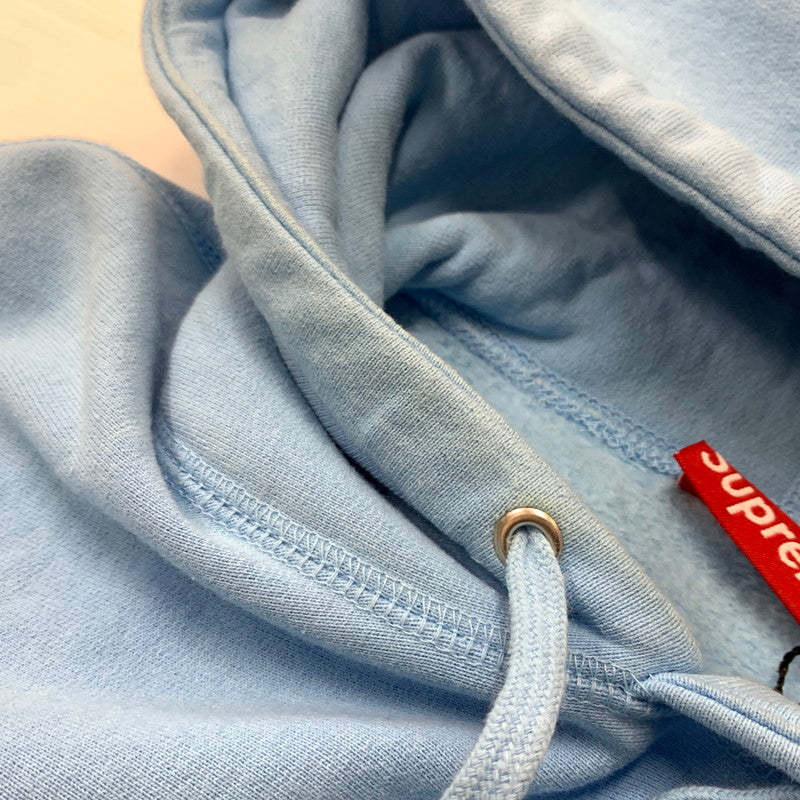 【中古品】【メンズ】 SUPREME シュプリーム 19AW BANDANA BOX LOGO HOODED SWEATSHIRT バンダナ ボックス ロゴ フーデッド スウェット トップス プルオーバーパーカー 149-260504-ko-03-tei サイズ：M カラー：ブルー 万代Net店