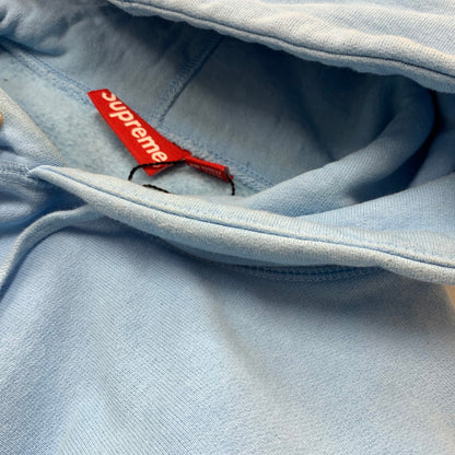 【中古品】【メンズ】 SUPREME シュプリーム 19AW BANDANA BOX LOGO HOODED SWEATSHIRT バンダナ ボックス ロゴ フーデッド スウェット トップス プルオーバーパーカー 149-260504-ko-03-tei サイズ：M カラー：ブルー 万代Net店