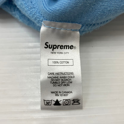 【中古品】【メンズ】 SUPREME シュプリーム 19AW BANDANA BOX LOGO HOODED SWEATSHIRT バンダナ ボックス ロゴ フーデッド スウェット トップス プルオーバーパーカー 149-260504-ko-03-tei サイズ：M カラー：ブルー 万代Net店