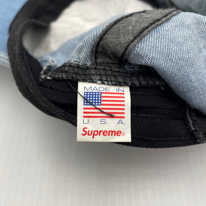 【中古品】【メンズ】 SUPREME シュプリーム 20AW MULTI COLOR LOGO 6-PANEL CAP マルチカラー ロゴ キャップ 帽子 149-260704-yo-03-tei サイズ：FREE カラー：ライトインディゴ 万代Net店