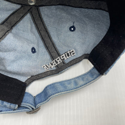 【中古品】【メンズ】 SUPREME シュプリーム 20AW MULTI COLOR LOGO 6-PANEL CAP マルチカラー ロゴ キャップ 帽子 149-260704-yo-03-tei サイズ：FREE カラー：ライトインディゴ 万代Net店