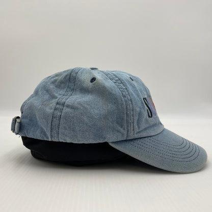 【中古品】【メンズ】 SUPREME シュプリーム 20AW MULTI COLOR LOGO 6-PANEL CAP マルチカラー ロゴ キャップ 帽子 149-260704-yo-03-tei サイズ：FREE カラー：ライトインディゴ 万代Net店