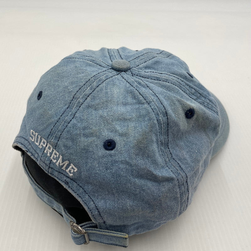 【中古品】【メンズ】 SUPREME シュプリーム 20AW MULTI COLOR LOGO 6-PANEL CAP マルチカラー ロゴ キャップ 帽子 149-260704-yo-03-tei サイズ：FREE カラー：ライトインディゴ 万代Net店