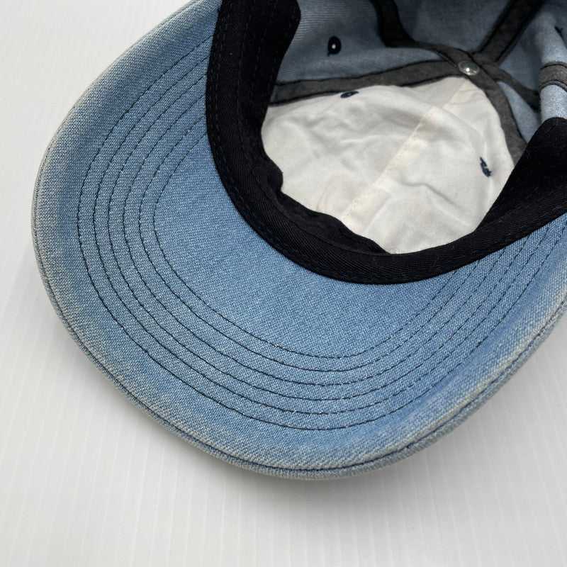【中古品】【メンズ】 SUPREME シュプリーム 20AW MULTI COLOR LOGO 6-PANEL CAP マルチカラー ロゴ キャップ 帽子 149-260704-yo-03-tei サイズ：FREE カラー：ライトインディゴ 万代Net店