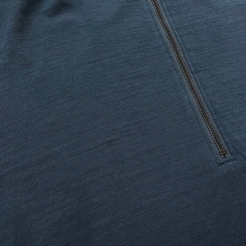 【中古品】【メンズ】 ICE BREAKER アイスブレーカー REAL FLEECE L/S HALF ZIP IBOA578D リアル フリース ロングスリーブ ハーフジップ 長袖 トップス メリノブレンド 200 144-260507-ks-18-tei サイズ：M カラー：アビス 万代Net店