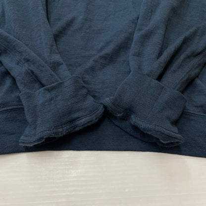 【中古品】【メンズ】 ICE BREAKER アイスブレーカー REAL FLEECE L/S HALF ZIP IBOA578D リアル フリース ロングスリーブ ハーフジップ 長袖 トップス メリノブレンド 200 144-260507-ks-18-tei サイズ：M カラー：アビス 万代Net店