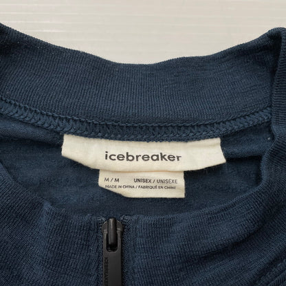 【中古品】【メンズ】 ICE BREAKER アイスブレーカー REAL FLEECE L/S HALF ZIP IBOA578D リアル フリース ロングスリーブ ハーフジップ 長袖 トップス メリノブレンド 200 144-260507-ks-18-tei サイズ：M カラー：アビス 万代Net店