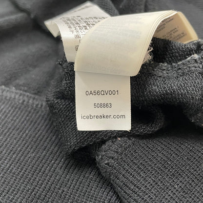 【中古品】【メンズ】 ICE BREAKER アイスブレーカー MERINO TERRY L/S SWEATSHIRT IA72360 メリノ テリー ロングスリーブ スウェット シャツ 長袖 トップス 144-260507-ks-19-tei サイズ：M カラー：ブラック 万代Net店