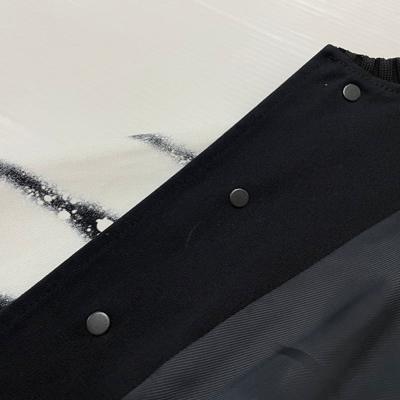 【中古品】【メンズ】 OFF-WHITE オフホワイト 19SS SPRAY PRINT BOMBER JACKET スプレー プリント ボンバー ジャケット アウター 142-260507-ks-02-tei サイズ：S カラー：ブラック 万代Net店
