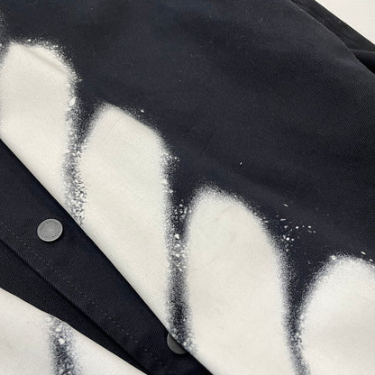 【中古品】【メンズ】 OFF-WHITE オフホワイト 19SS SPRAY PRINT BOMBER JACKET スプレー プリント ボンバー ジャケット アウター 142-260507-ks-02-tei サイズ：S カラー：ブラック 万代Net店