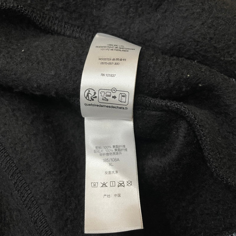 【中古品】【メンズ】 SUPREME シュプリーム 24SS FOOTBALL ZIPUP HOODED SWEATSHIRT フットボール ジップアップ フーデッド スウェットシャツ 長袖 トップス パーカー 149-260506-yo-03-fuzh サイズ：XL カラー：ブラック 万代Net店