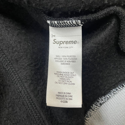 【中古品】【メンズ】 SUPREME シュプリーム 24SS FOOTBALL ZIPUP HOODED SWEATSHIRT フットボール ジップアップ フーデッド スウェットシャツ 長袖 トップス パーカー 149-260506-yo-03-fuzh サイズ：XL カラー：ブラック 万代Net店