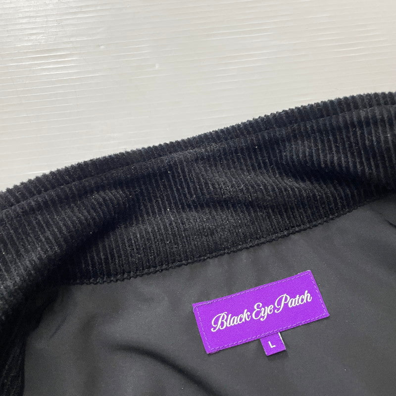 【中古品】【メンズ】 BLACK EYE PATCH ブラックアイパッチ 25SS SMALL HWC CORDUROY TRACK JACKET スモール HWC コーデュロイ トラック ジャケット アウター 142-260507-ks-08-tei サイズ：L カラー：ブラック 万代Net店
