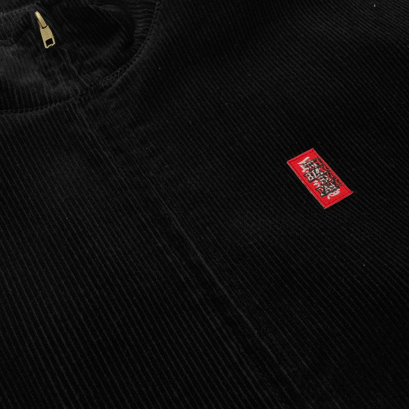 【中古品】【メンズ】 BLACK EYE PATCH ブラックアイパッチ 25SS SMALL HWC CORDUROY TRACK JACKET スモール HWC コーデュロイ トラック ジャケット アウター 142-260507-ks-08-tei サイズ：L カラー：ブラック 万代Net店
