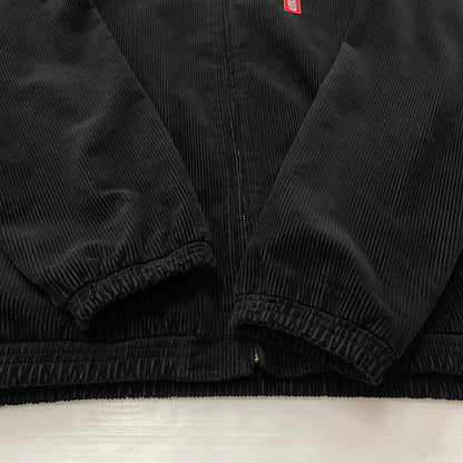 【中古品】【メンズ】 BLACK EYE PATCH ブラックアイパッチ 25SS SMALL HWC CORDUROY TRACK JACKET スモール HWC コーデュロイ トラック ジャケット アウター 142-260507-ks-08-tei サイズ：L カラー：ブラック 万代Net店