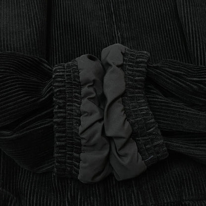 【中古品】【メンズ】 BLACK EYE PATCH ブラックアイパッチ 25SS SMALL HWC CORDUROY TRACK JACKET スモール HWC コーデュロイ トラック ジャケット アウター 142-260507-ks-08-tei サイズ：L カラー：ブラック 万代Net店