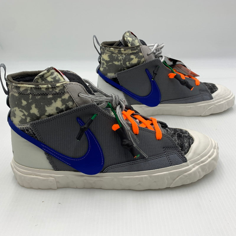 【中古品】【メンズ】 NIKE ナイキ × READYMADE レディメイド BLAZER MID LIMITED COLOUR MODEL CZ3589-002 ブレーザー ミッド スニーカー 靴 シューズ 160-260711-ko-13-tei サイズ：26.5cm カラー：グレー 万代Net店