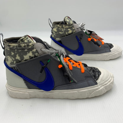 【中古品】【メンズ】 NIKE ナイキ × READYMADE レディメイド BLAZER MID LIMITED COLOUR MODEL CZ3589-002 ブレーザー ミッド スニーカー 靴 シューズ 160-260711-ko-13-tei サイズ：26.5cm カラー：グレー 万代Net店