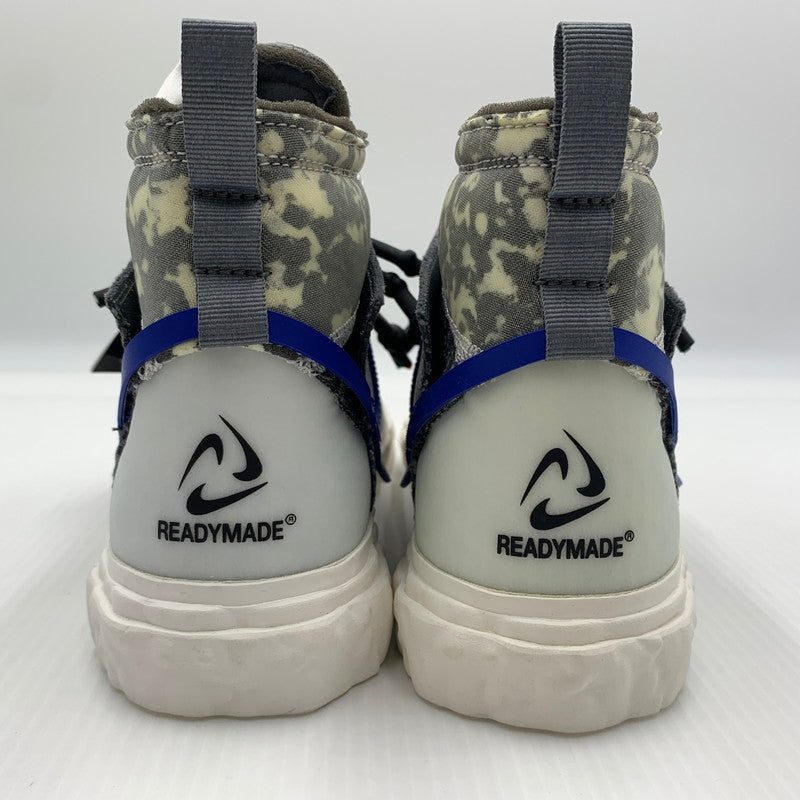 【中古品】【メンズ】 NIKE ナイキ × READYMADE レディメイド BLAZER MID LIMITED COLOUR MODEL CZ3589-002 ブレーザー ミッド スニーカー 靴 シューズ 160-260711-ko-13-tei サイズ：26.5cm カラー：グレー 万代Net店