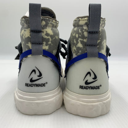【中古品】【メンズ】 NIKE ナイキ × READYMADE レディメイド BLAZER MID LIMITED COLOUR MODEL CZ3589-002 ブレーザー ミッド スニーカー 靴 シューズ 160-260711-ko-13-tei サイズ：26.5cm カラー：グレー 万代Net店